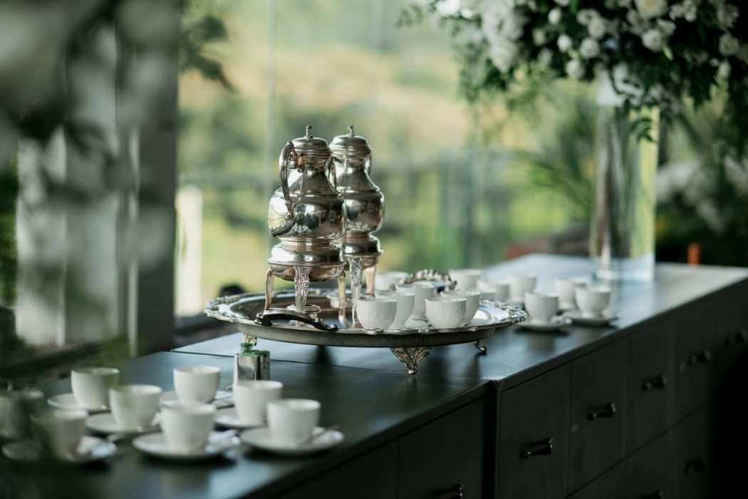 self-serve coffee bar