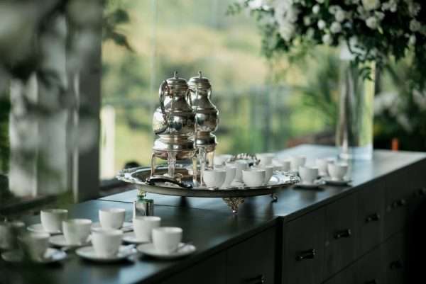 self-serve coffee bar